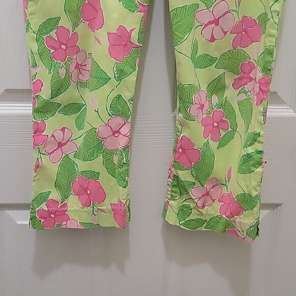 Vintage Lilly Pulitzer Crop Ankle Pants - Picture 4 of 12